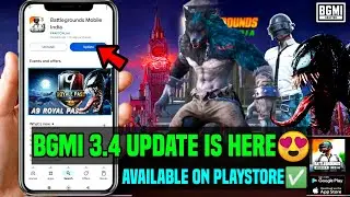 BGMI NEW UPDATE 3.4 ON PLAY STORE 😱 BGMI NEW UPDATE TODAY / BGMI 3.4 UPDATE NEW MODE KAB AAYEGA