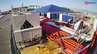 Rekonstrukcija Daikin klima uređaja - Time lapse - Live Cam Croatia
