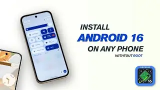 Install Android 16 On Any Phone Without root | Install GSI without data loss | Android 16 DSU GSI