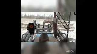 Вывожу дрова.