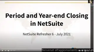 NetSuite Refresher 6 Period and Year end Closing Português