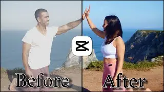 Capcut video editing color grading