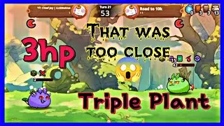 Triple Plant vs my Poison Team Too close 🤣