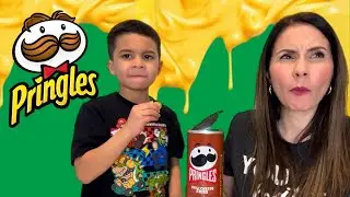 Chili Cheese Fries and Philly Cheese Steak PRINGLES Chips Review