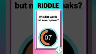 Riddle | Riddles in English | Riddles with Answer | Logical riddles | Hard riddles| Time Alert