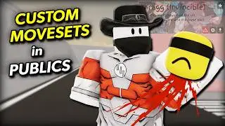 TROLLING with Custom Movesets in PUBLIC SERVERS... (Jujutsu Shenanigans)
