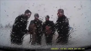 13.02.2020 Kızıliniş Rampasında arabayı şarampole yatırdık dk: 03:45