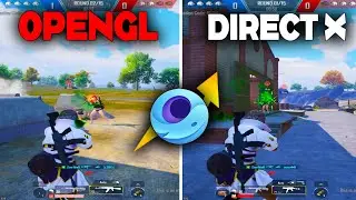 WHICH ONE IS BEST OPENGL VS DIRECTX✅ | GAMELOOP DIRECTX VS OPENGL FPS TEST |