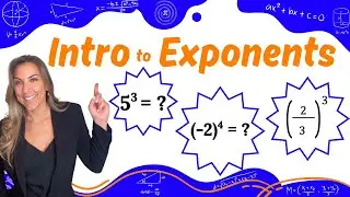 Intro to Exponents - Evaluating Expressions with Exponents