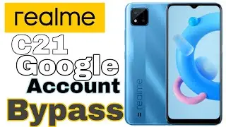 Realme c21 frp bypass/realme c21 google  account bypass
