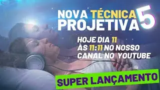 SUPER LANÇAMENTO NOVA TÉCNICA PROJETIVA COMPLETA 5-BINAURAL,HEMI-SYNC, ASMR - USE FONES - TELA PRETA
