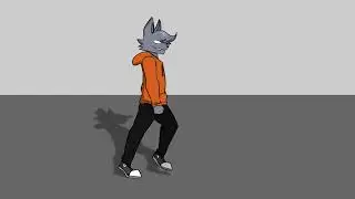 walk cycle demonstration