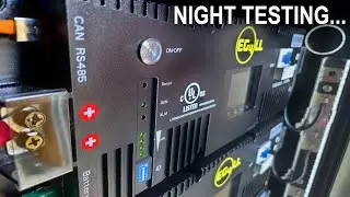 My DIY Solar Setup Gets Tested Over Night...