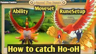 How to catch Ho-oH? Explained Best moves, Ability, Runes Pokemon Trainer Canyon @dynamax gaming