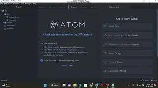 How to Install Atom Code Editor