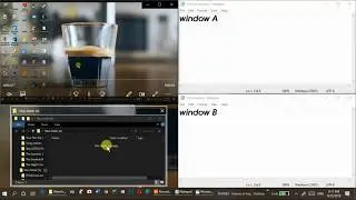 How to open multiple window side by side in window 10 | hasnat tech