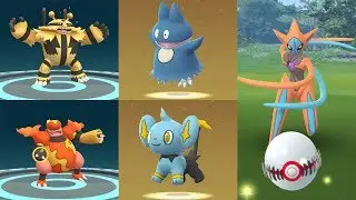 Evolution Electivire, Magmortar - Egg Munchlax, Shinx & Catch Deoxys  POKÉMON GO 2019