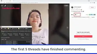 How to Get more TikTok Comments in bulk using Tiktok marketing tool | Tiktok Commenter