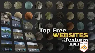 Top Free Textures and HDRI's Websites for Blender | Download free unlimited Textures for Blender 2.9
