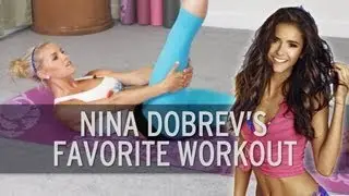 Yoga Workout: Abs Like Nina Dobrev