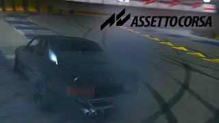 Mercedes-Benz 190E street drift 1990  -| Assetto Corsa Gameplay | Keyboard and Mouse