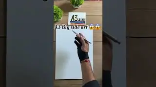 A3 Size Big art 😱😱😱😱😱💀💀 