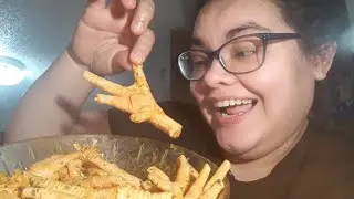 🇸🇻 patas de pollo fritas | Ricas patas de pollo tostaditas | chicken feet 🤪