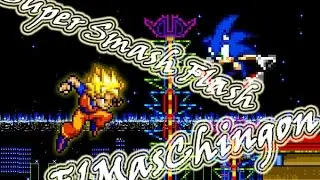 Goku VS Naruto // Super Smash Flash // ElMasChingon