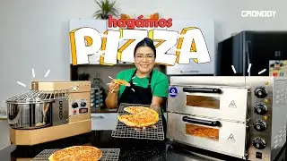 Receta de receta pizza completa: Amasadora y horno pizzero Grondoy para negocio