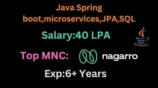 Nagarro java and microservices interview | java microservices interview questions