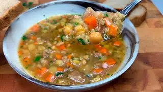 This rice soup is like medicine for my stomach