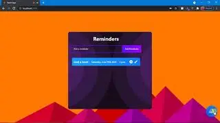 voice reminder app in react with alanai(2021).