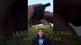 ¡LA PISTOLA FUNCIONAL MAS PEQUEÑA DEL MUNDO! 😱 