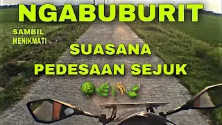 SUASANA PEDESAAN SEJUK | NGABUBURIT DI LAMONGAN | MOTOVLOG