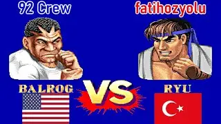 Street Fighter II': Champion Edition - 92 Crew vs fatihozyolu FT5