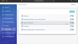 Mobilna aplikacija za turističke destinacije - WEB administracija