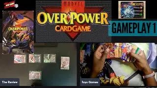 Marvel, DC, Image OverPower CardGame - Gameplay 1 | w 