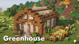 Minecraft | How to build a Greenhouse