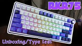 Royal Kludge R75 (RK R75) - Unboxing + Sound Test