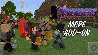 Avengers Endgame Add-on Minecraft PE
