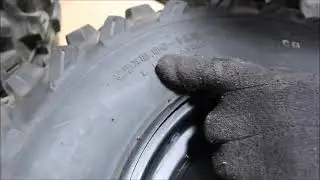 GOODYEAR RAWHIDE 25X8.00-12 NHS TIRES QTY 2 For Sale