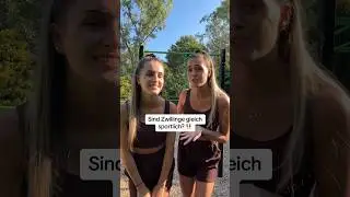 Schaffen wir gleich viele Klimmzüge? 👯‍♀️ | 