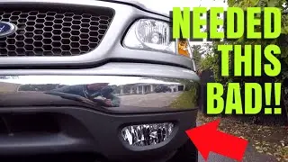 FINALLY Upgrading the FOG LIGHTS on my F150!!