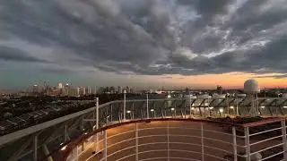 Cruise Ship Timelapse - Port of Tampa Arrival