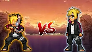 Borushiki VS Boruto in Jump Force Mugen