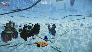 Sonic Frontiers Cyberspace 3-1 Speedrun 01:00.77
