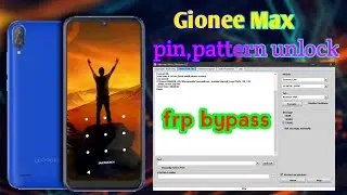 Gionee Max 3 pattern,frp,pin bypass|| Gionee Android 10,11,12 update frp bypass fix your mobile