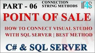 Point of Sale with C# and SQL Tutorial - Connect Visual Studio with SQL - Best Method