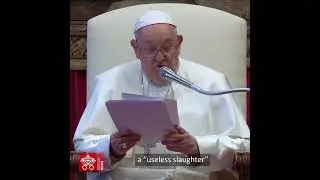 Pope Lambast Israel