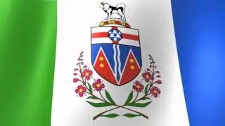 Flag of Yukon - Drapeau du Yukon